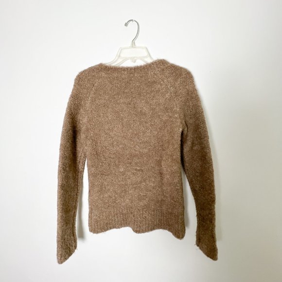 Camel J.Crew Side Zip Sweater - Picture 2 of 6